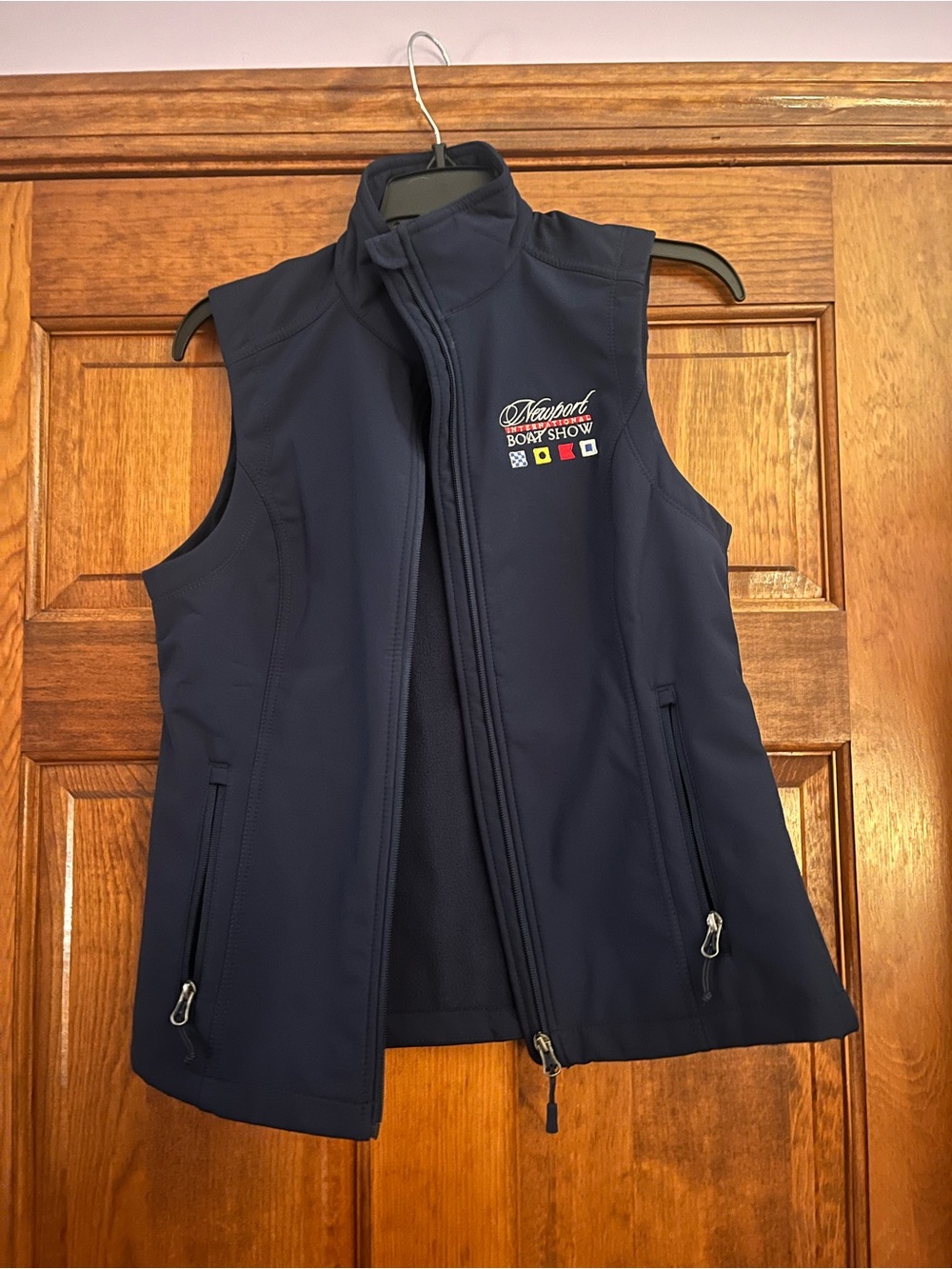 Newport International Boat Show Navy Softshell Vest